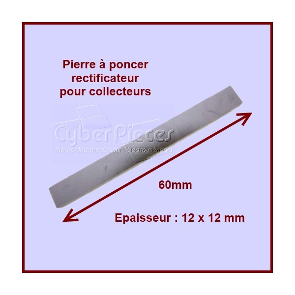 Pierre à poncer spéciale moteurs dimension 12 X 12 X 60mm Pierre à poncer spéciale moteurs dimension 12 X 12 X 60mm