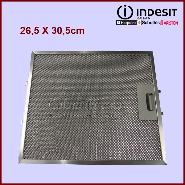 Filtre Métallique à Graisse C00280008 Filtre Métallique à Graisse C00280008