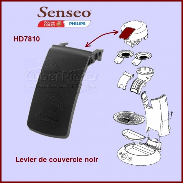 levier-de-couvercle-noir-senseo-422224739100-pour-senseo-machine-a