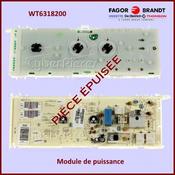 Module de puissance Brandt WT6318200 ***epuisé*** Module de puissance Brandt WT6318200 ***epuisé***
