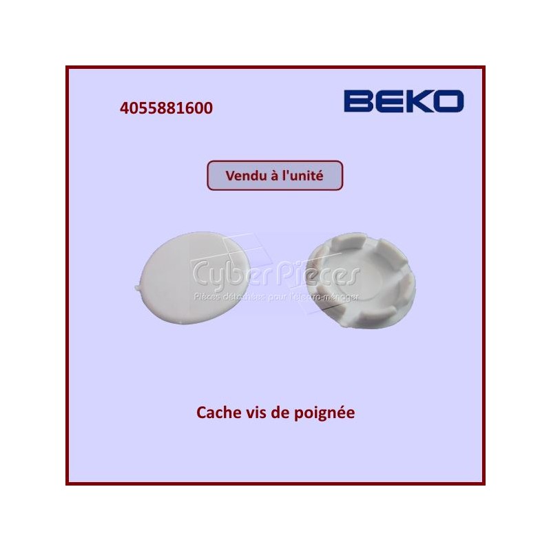 Cache vis de poignée Beko 4055881600 Cache vis de poignée Beko 4055881600