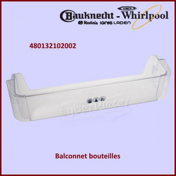 Balconnet à bouteilles Whirlpool 480132102002 Balconnet à bouteilles Whirlpool 480132102002