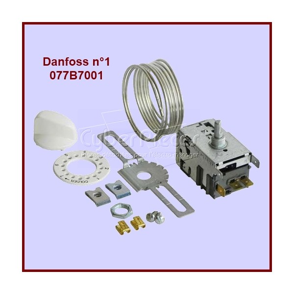 Thermostat Danfoss N°1 - 077B7001br/ Dégivrage Manuel CYB-014137