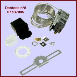 Thermostat Danfoss N°5 - 077B7005 - Pour Congélateurs sans Alarme CYB-438742