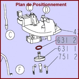 Joint du flotteur 481236058093 CYB-438582