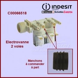 Électrovanne 2 voies à cosses Indesit C00066518 CYB-044240