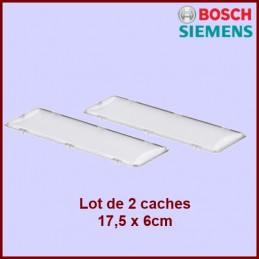 Lot de 2 Caches lumière de hotte Bosch 00264984 CYB-285933