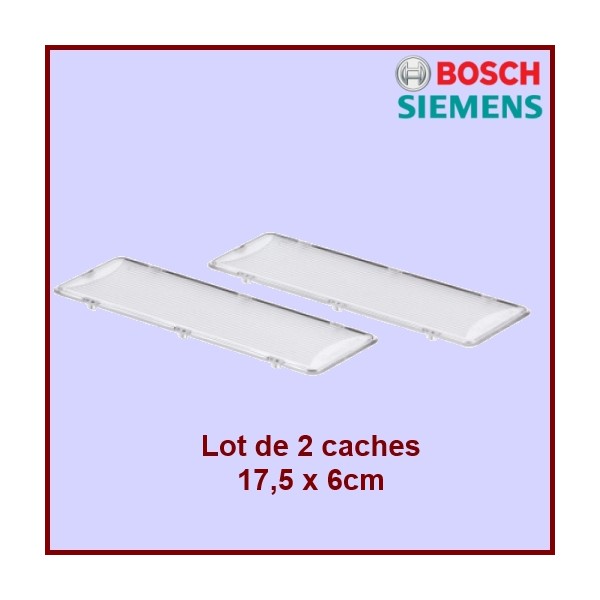 Lot de 2 Caches lumière de hotte Bosch 00264984 CYB-285933