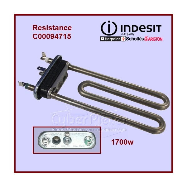 Thermoplongeur 1700W Indesit C00094715 Thermoplongeur 1700W Indesit C00094715