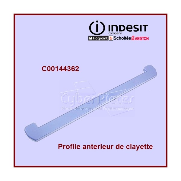 Profile avant clayette couvre cristal 144362 CYB-059992
