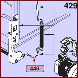 Lot de 2 câbles de porte LV4 Brandt 32X1853 CYB-013833