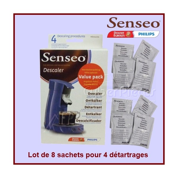 Lot de 8 sachets de détartrant HD7012 Lot de 8 sachets de détartrant HD7012