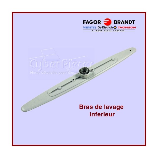 Bras de lavage inférieur Brandt 31X9985 CYB-013796