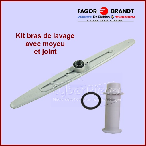 Bras de lavage inférieur 31X9985 + moyeu et joint Brandt 32X3921