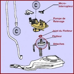 Flotteur Niveau D'eau 481236018476 CYB-081009