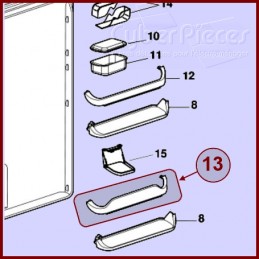 BALCONNET A BOUTEILLES (ECO) 410 INDESIT 090953 CYB-324267