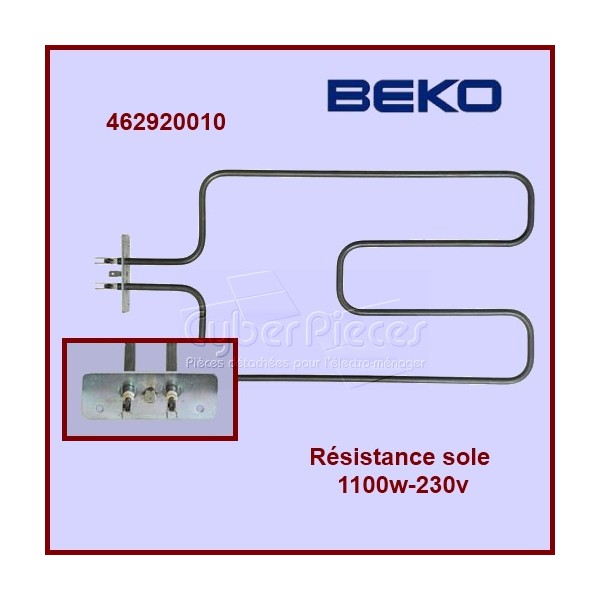 Resistance Sole 1100W Beko 462920010 CYB-043182