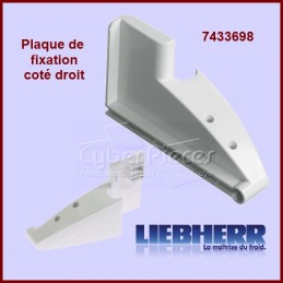 Plaque de fixation Droite Liebherr 7433698 CYB-097277