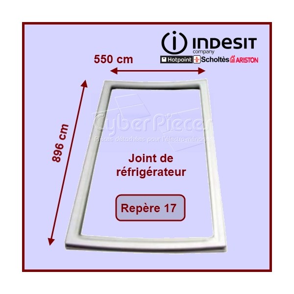 Joint de réfrigérateur 550x896mm C00115567 CYB-055109