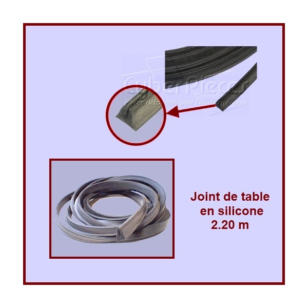 Joint de table 2.2m en silicone Joint de table 2.2m en silicone