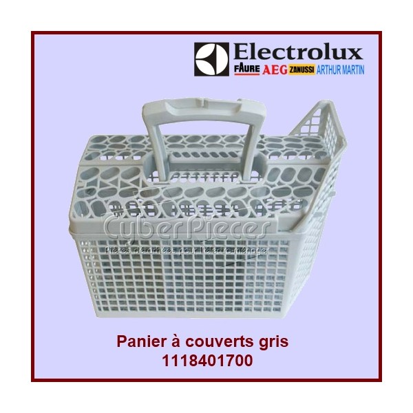 Panier à couverts gris complet Electrolux 1118401700 CYB-116985