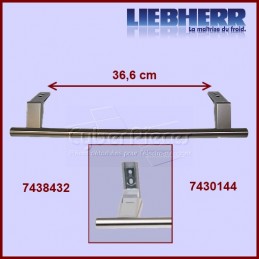 Poignée de porte Inox Liebherr 909653200 CYB-097178