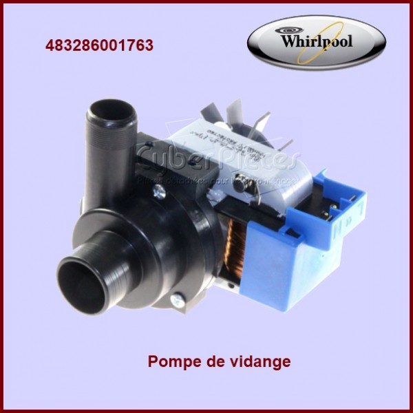 Pompe de vidange 100W Whirlpool 483286001763 CYB-208604