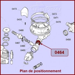 Joint pompe de vidange 00187153 CYB-283632