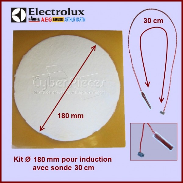 Kit Ø 180 mm pour induction avec sonde 30 cm***pièce épuisée*** CYB-227605