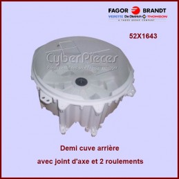 Demi cuve arrière groupe Brandt 52X1643 CYB-090582