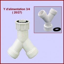 Jonction Alimentation 3 Voies 3/4 CYB-001762