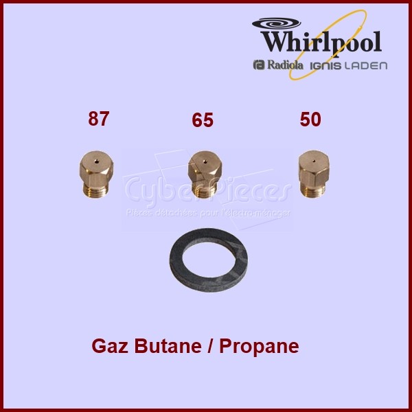 Jeu d'injecteurs butane 481231039118 CYB-186544