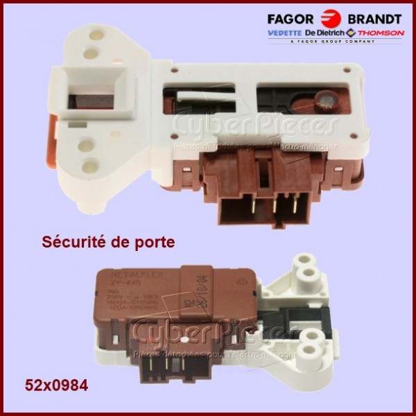 Sécurité de porte Brandt 52X0984 CYB-007665