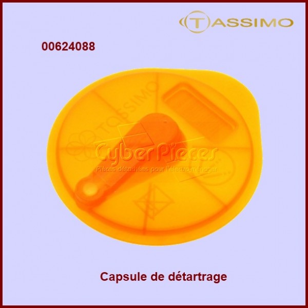 Capsule de détartrage T-disc Orange Tassimo 17001491