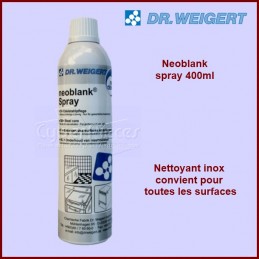 NEOBLANK nettoyant pour inox atomiseur 400ml CYB-232715