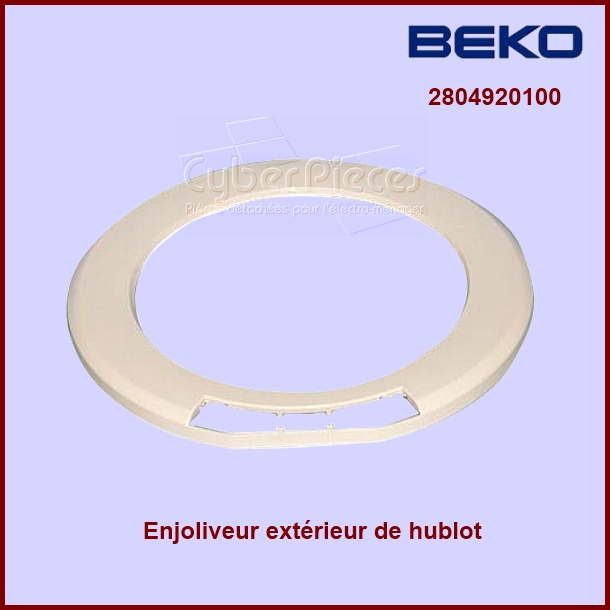 Cadre de hublot Beko 2804920100