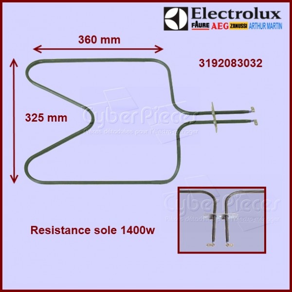 Résistance de sole inférieure 3192083032 CYB-132695