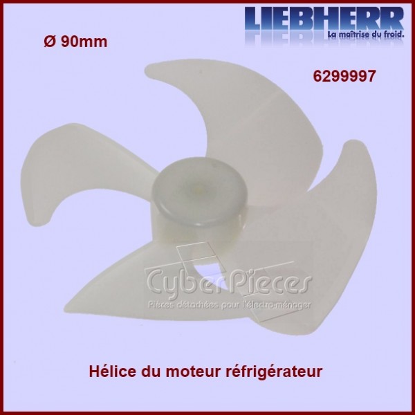 Hélice moteur ventilateur du réfrigérateur 6299997 CYB-021920