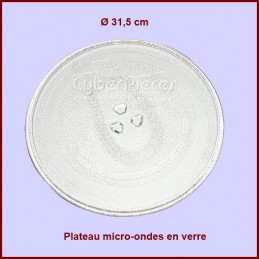 Plateau en verre 315mm Brandt AS0021843 CYB-239806