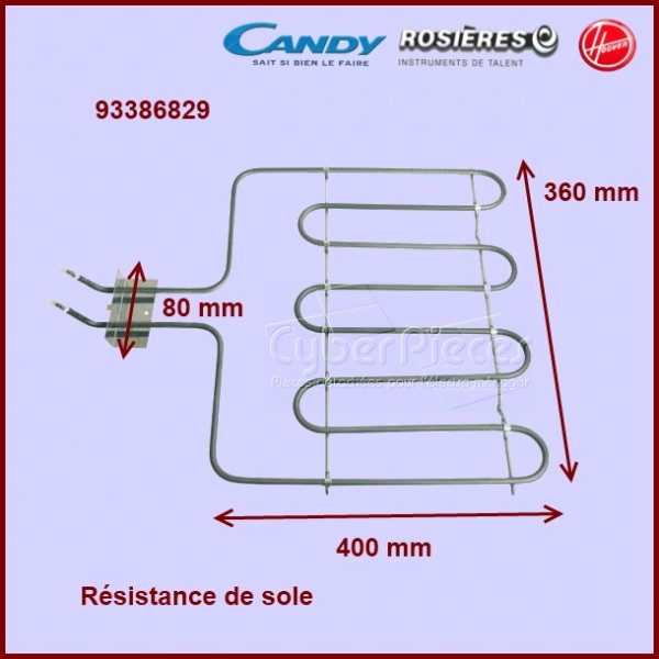 Résistance 2000 W Rosières 93386829 CYB-015691