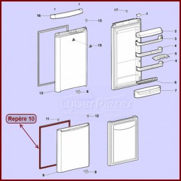 Joint du congélateur Indesit C00114660 CYB-044639