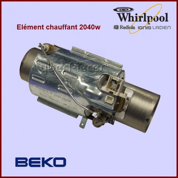 Élément de chauffe 2100 w Whirlpool 484000000610 GA-079730