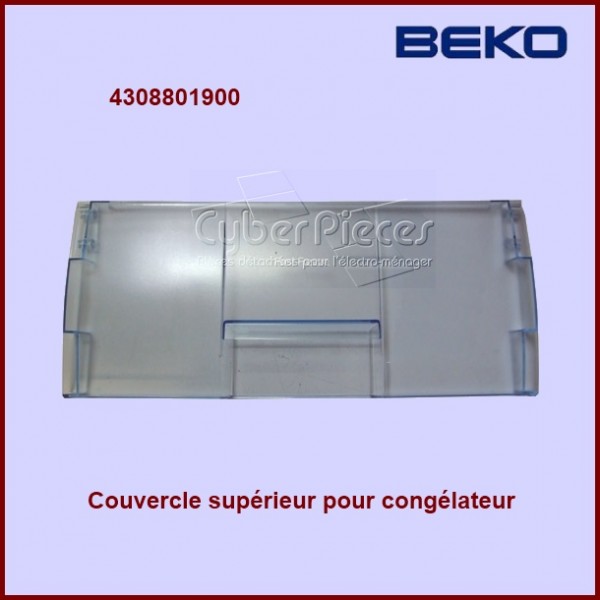 Façade tiroir supérieur congélateur Beko 4308801900 - Pièces réfrig