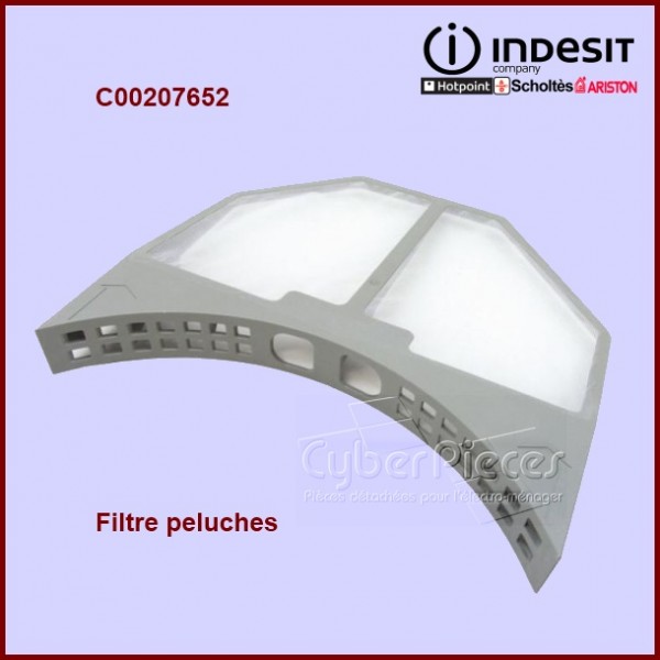 Filtre à peluches Indesit C00207652 - Pièces sèche-linge