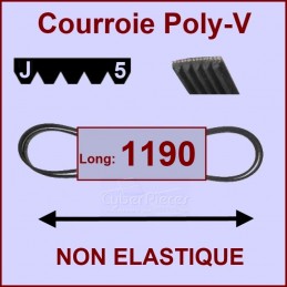 Courroie 1190J5 non élastique CYB-040129