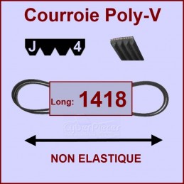 Courroie 1418J4 non élastique CYB-003469