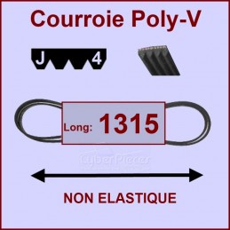 Courroie 1315J4 non élastique CYB-005081
