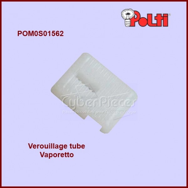 Verouillage tube blanc POLTI VT2300 VAPORETTO - POM0S01562 - Pièces