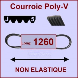 Courroie 1260J5 non élastique HAIER CYB-040143