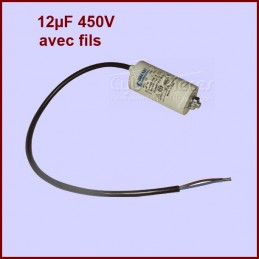 Condensateur 12,0µF (12,0mF) 450V à fils CYB-010665